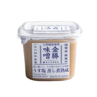 青木味噌 金勝薄鹽味噌 430g盒