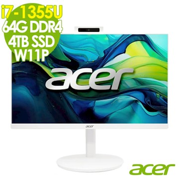 Acer 宏碁 Aspire C27-1E13U7UNH 液晶電腦 (i7-1355U/64G/4TB SSD/W11P)