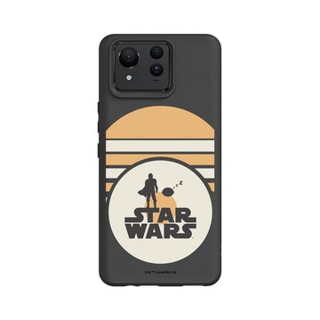 Zenfone 11 Ultra SolidSuit 黑 - Star Wars - The Mandalorian - 復古印刷