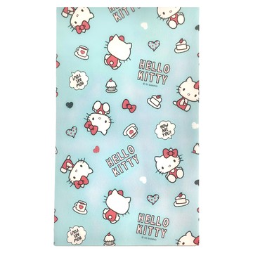 收納王妃 Hello Kitty 廚房止滑地墊 TG23-SAN426  120 x 45 x 0.5cm  藍色