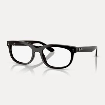Ray Ban｜RX5489F-2000 方形膠框光學眼鏡【葛洛麗雅眼鏡】