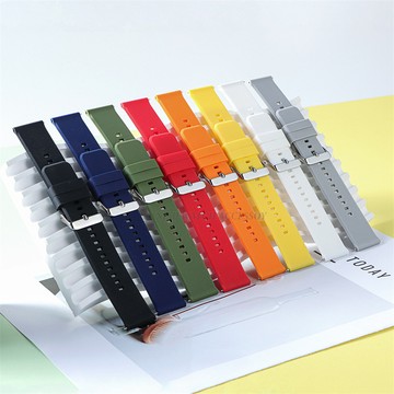 全新斜紋條紋錶帶 18 毫米 19 毫米 20 毫米 21 毫米 22 毫米快速釋放通用替換錶帶防水運動手鍊男士女士腕帶