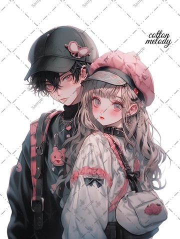 original sticker no.1003 人物貼紙 原創貼紙 人物貼紙 女孩貼紙 原創人物貼紙