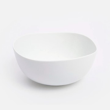 查莉輕量強化瓷碗18cm 浪花青