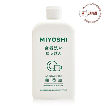 免運/日本MIYOSHI無添加餐具清潔液370ml x1瓶