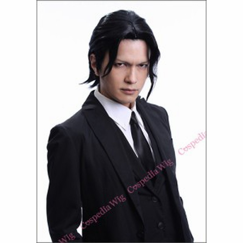 Psycho Pass サイコパス 東金 朔夜 風 ウィッグ キャラウィッグ コスプレウィッグ フルウィッグ コスプレ 耐熱 通販 Lineポイント最大4 0 Get Lineショッピング