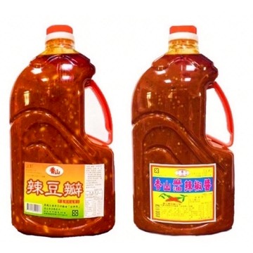 香山辣豆瓣2800g、麻油辣椒醬2700g