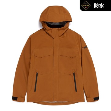 男裝 ATLAS GORE-TEX LABS 3L防水夾克 - 棕色
