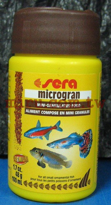 【西高地水族坊】Sera喜瑞 微顆粒燈魚健康漢堡-100ml