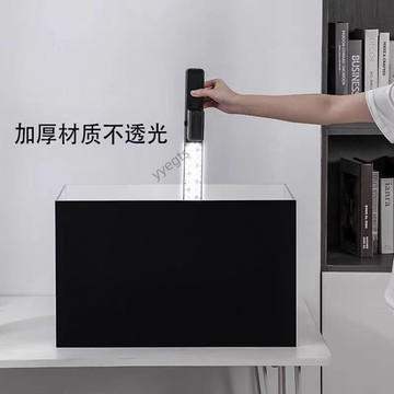 🚀新品優惠 鱼缸背景玻璃贴纸全遮光黑色免胶贴膜装饰壁纸鱼缸底部外贴专用膜 10・28