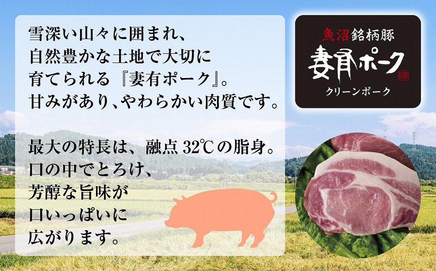 無地熨斗 妻有ポーク 豚 ロース ブロック 500g つまりポーク 豚肉 ポーク 生姜焼き ブランド豚 銘柄豚 焼き肉 BBQ お取り寄せ ギフト 熨斗 のし 名入れ不可 送料無料 新潟県 十日町市　DE279