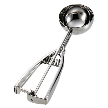 Lofor 樂活生活家 不鏽鋼 Set 2個 第二代 直徑5公分  冰淇淋勺 銀色