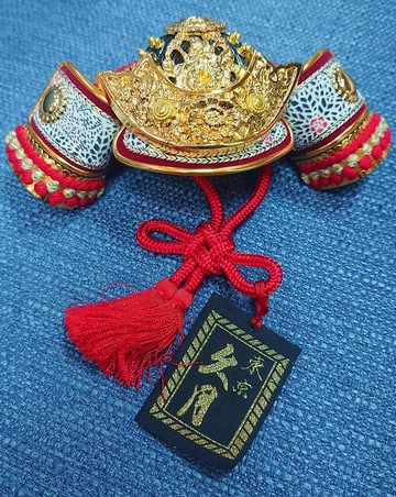 日本武將迷你頭盔  武士瓶蓋造型