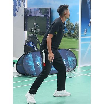 真衣YONEX尤尼克斯YY 1016林丹運動長褲速干3D剪裁羽毛球服秋正品