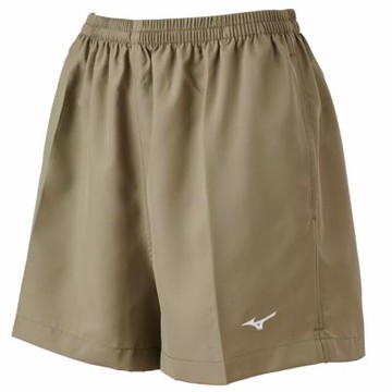 MIZUNO 美津濃 短褲 男 運動褲 路跑褲 卡其灰 J2TBYA5149