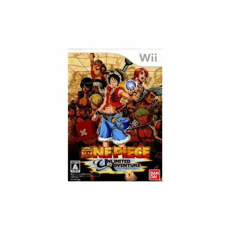 中古即納 Wii ワンピース アンリミテッドアドベンチャー One Piece Unlimited Adventure Rvl P Ripj 通販 Lineポイント最大0 5 Get Lineショッピング