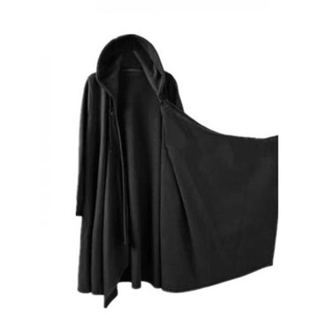 春秋暗黑系衛衣男中長款連帽寬松開衫巫師長袍大碼風衣外套潮秋冬