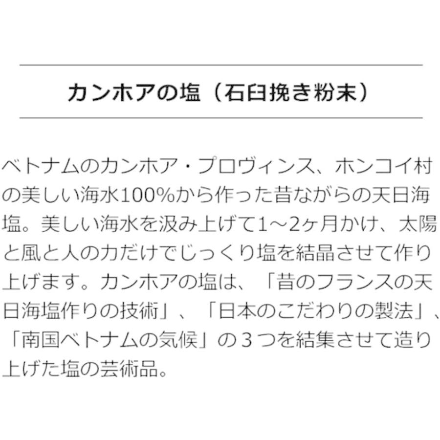 カンホアの塩（粉末タイプ石臼挽き ：業務用20kg袋入り）