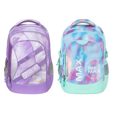 Tiger Family MAX2.0系列 護脊書包 Pro 2-紫藤星空/繽紛霓彩