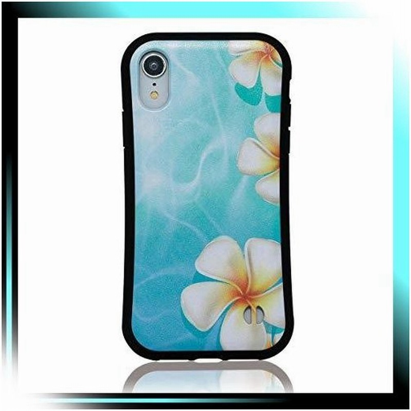 Iphonexr プルメリア Iphoneケース ハワイ 波 海 花 ース ブルー 通販 Lineポイント最大get Lineショッピング