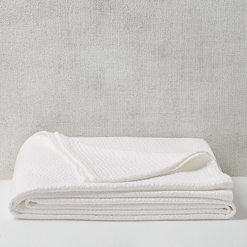 Hudson Park Collection Signature Pebbled Matelasse Coverlet, Full/Queen - Exclusive