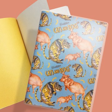 下貓下狗線裝小筆記