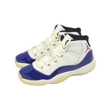 Nike 休閒鞋 Air Jordan 11 Retro RA GS 大童 女鞋 Rare Air 白 藍 IH2364-400