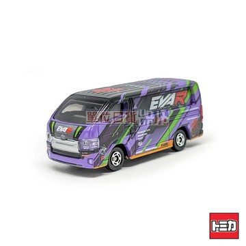 『 單位日貨 』 日本正版 TOMICA 多美 新世紀福音戰士 限定 Eva RT 初號機 豐田 Hiace