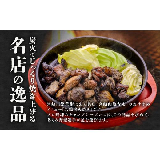 ふるさと納税 宮崎県 宮崎市 ジューシーな肉汁溢れる、宮崎県産若鶏もも100%炭火焼食べ比べセット【冷凍パック120g×9袋：しお5袋・みそ2袋・辛みそ2袋　計1.0…