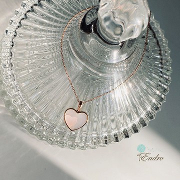 ENDRO ACC 18K 心心相印項鍊
