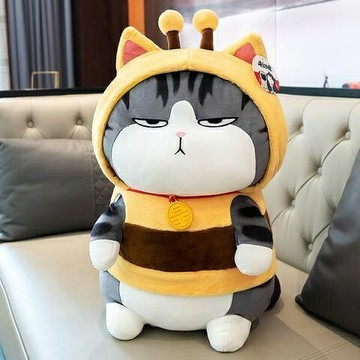 （宅配運費大補貼）  變身吾皇萬睡公仔毛絨可愛布娃娃貓咪玩偶女生生日禮物  品質