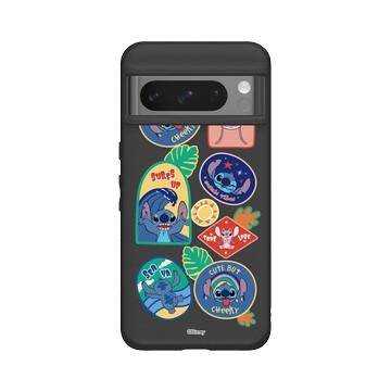 Pixel 8 Pro SolidSuit 黑 - 迪士尼-史迪奇 Disney Stitch - 貼紙系列-夏威夷紀念