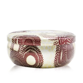 Voluspa Voluspa 3 Wick Decorative Tin 芳香蠟燭 - Gilt Pomander & Hinoki 340g/12oz-蠟燭
