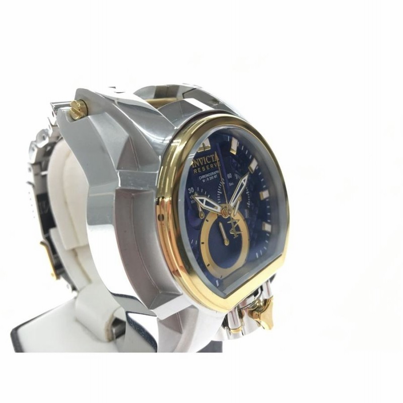 ▽▽ invicta メンズ腕時計 クオーツ ダブルフェイス BOLT ZEUS ボルト