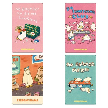 【悠遊卡 EasyCard】SSEBONGRAMA廢萌日常SUPERCARD悠遊卡-廢萌日常系列