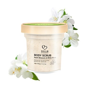 我的心機 水梨花白麝香淨嫩身體去角質400g