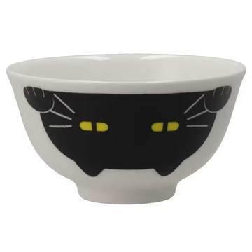 【DECO HOME商品】飯碗 DH貓臉 黑貓 cDN04(DH) NITORI宜得利家居