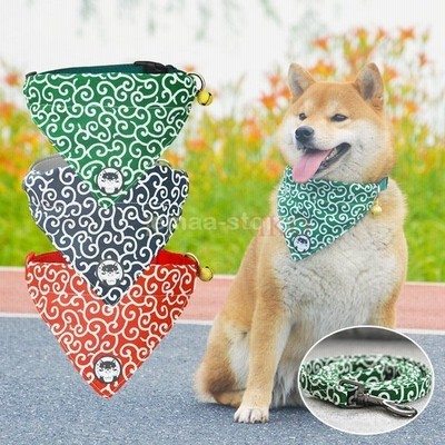 首輪 唐草模樣 リード 和風 可愛い かわいい ペット用 ハーネス 犬用 小型犬 中型犬 犬 猫 ハーフチョーク首輪 柴犬 涎挂け 持ちやすい お出かけ 通販 Lineポイント最大get Lineショッピング
