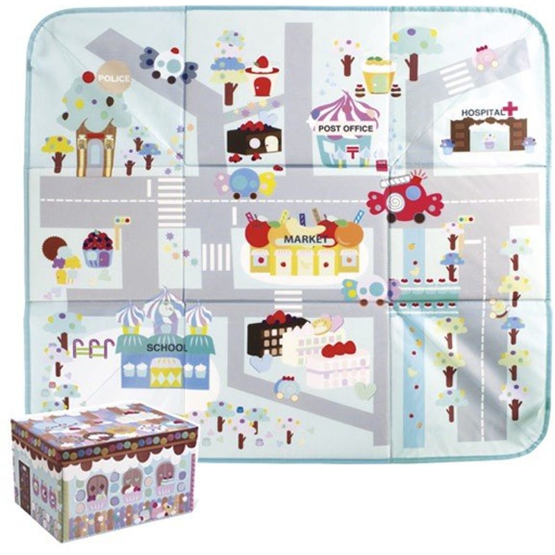 プレイマット 収納ボックス キャンディ おもちゃ お菓子の家 収納 子供用 マット 片付け おもちゃ箱 通販 Lineポイント最大0 5 Get Lineショッピング