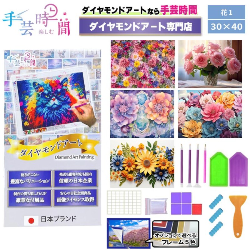 ダイアモンドアートの付属品