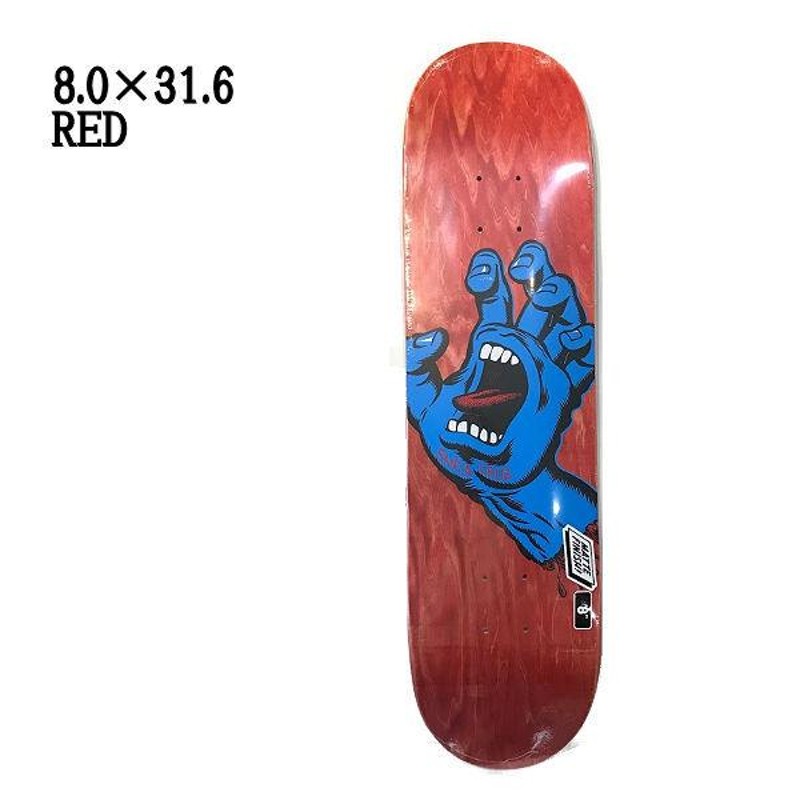 サンタクルーズ SANTA CRUZ DECK デッキ SCREAMING HAND MATTE 