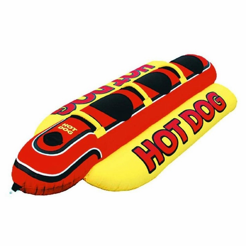送料無料】AIRHEAD HOTDOG 3人乗り ボートホットドッグ バナナボート