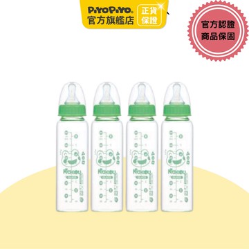 黃色小鴨 哈皮蛙玻璃標準奶瓶240ml 【官方旗艦店】