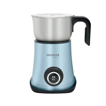 【AIWA 愛華】600ml 6種模式奶泡攪拌機-附配件 藍色 (AMF-500)
