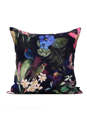 BOTANICAL PILLOW [BLACK]