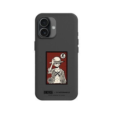iPhone 17 SolidX 黑 - 航海王 One Piece - 角色畫框系列-魯夫