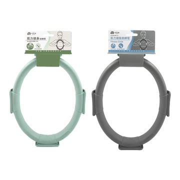 MOCODO 伴佳家 肌力健身訓練環2件組 FP126D + FP126G  灰色 + 綠色  1套  25 x 21 x 3cm
