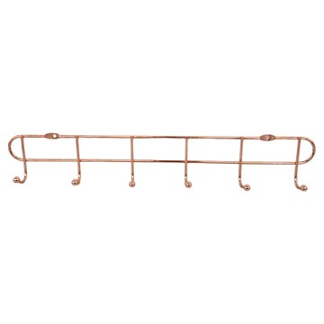 Little Pink Rabbit 粉彩小兔 6連鉤 Set 12個  玫瑰金  1包