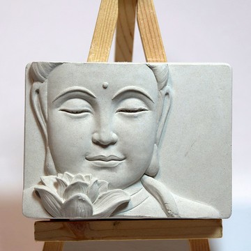 清水模軟裝設計 佛像擺飾十一 香氛擺件 水泥軟裝 附贈木架