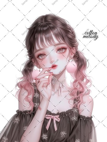 原創貼紙 No.1395 人物貼紙 原創貼紙 人物貼紙 女孩貼紙 原創人物貼紙